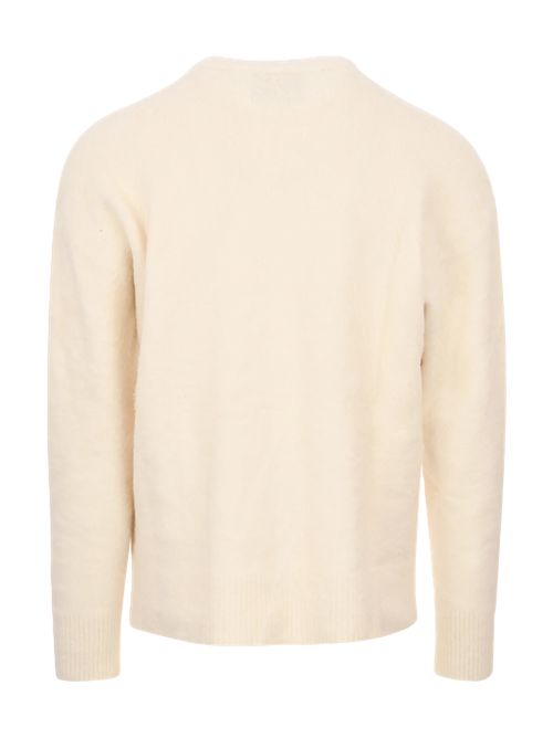 Cardigan Roberto Collina Grigio Cemento Roberto Collina | 253M4531002 BIANCO